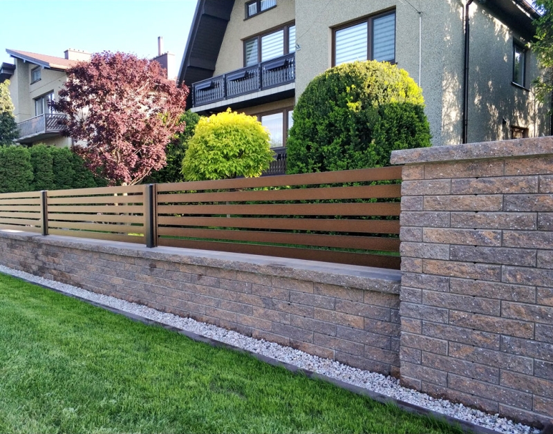 Ogrodzenie łupane Muro 8